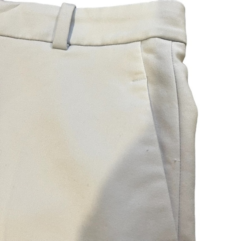 Zara Woman Light Grey Slim‎ Tailored Trousers Dress Pants Size 8  #218 - Picture 6 of 9